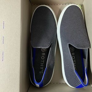 Rothy’s The Sneaker Steel Grey Sneakers Size 6